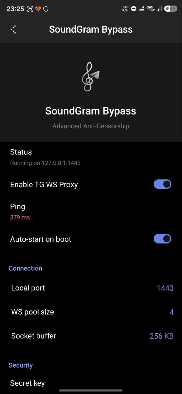 SoundGram Bypass скриншот