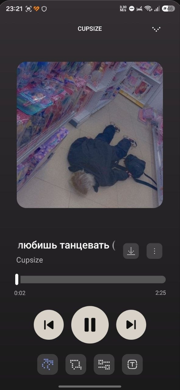 Полноэкранный плеер SoundGram